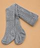 Kidofash Cotton Spandex Knit Solid Stockings - Grey