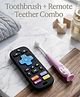 Luvlittle Remote Control Teether Toy And Soft Bristle Toothbrush