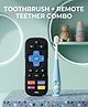 Luvlittle Remote Control Teether Toy And Soft Bristle Toothbrush