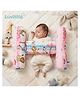 Luvlittle Unisex Infant Toddler Baby Anti Rolling Bolster Pillow, Baby Sleep Positioner Pillow for Newborn - Jungle- Bolster