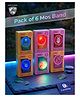 Luvlittle Mosquito Repellent Bands with Led Light Up Insect & Bug Pest Repeller Waterproof Bracelet-Multicolour (Pack Of 6)