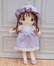 Dukiekooky Height - 35 CM Super Cute & Adorable Purple Doll Soft Toy