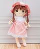 Dukiekooky Height - 35 CM Super Cute & Adorable Pink Doll Soft Toy