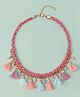 EARTHY TOUCH Girls Ethnic Necklace Traditional Jewellery, Free Size - Pink