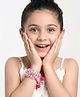 EARTHY TOUCH Girls Ethnic Jewellery - Braclet Pink Free Size