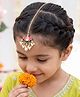 EARTHY TOUCH Girls Maang Tikka Traditional Ethnic Jewellery, Free Size - White