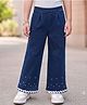 Bright Stars KIDSWEAR Denim Lace & Pearl Embellished Jeans - Blue