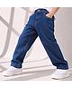 PURPLE UNITED KIDS Denim Woven Solid Jeans - Blue