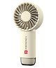PORTRONICS Toofan Mini 2 Rechargeable Personal Hand Fan with 4000mAh Battery, Up to 6000 RPM High-Speed Airflow, 5 Speed Levels, BLDC Motor, Type-C Charging, For Travel, Office, Makeup & Outdoor