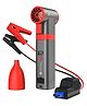 PORTRONICS Volt Blast 2-in-1 Car Jump Starter & High-Speed Air Blower, 12V Engine Booster, 130000 RPM Brushless Motor, Type-C Rechargeable, Reverse Polarity Protection, Digital Display