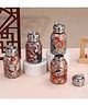 ABR MALL Printed Floral Insulated Stainless Steel Water Bottle 300 ml ( Multicolour)
