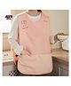 ABR MALL Cute Bunny Print Kitchen Apron with Pocket, Waterproof, Adjustable Buckle, Multicolour