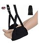 Abr Mall Foot Leg Rest for Flight Travel | Adjustable Foot Hammock for Airplane with Storage Bag | Portable Leg Rest for Flight Travel
