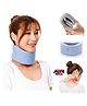 ABR MALL Cervical Neck Support Collar for Pain Relief Soft Foam Adjustable Neck Brace for Men Women Lightweight Breathable Cervical Support Belt
