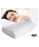 ABR MALL Foam Pillow, Neck Orthopedic Sleeping Pillows, Cervical Pillow for Neck Pain Relief with Washable Pillowcase for Side, Back and Stomach Sleepers (Set of 1)