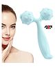 ABR MALL Facial Massage Roller Beauty Care Massager with Textured Balls, Light Blue
