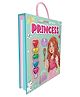 Colour Mania Princess Colouring Book with Stickers - Paper Back, Igloo Books Sticker Activity Book, Creative Colouring Gift for Girls Ages 4-8- English