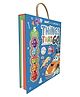 Colour Mania Things That Go Colouring Book with Stickers - Paper Back, Cars Trucks Diggers Trains Vehicles Activity Book for Kids Ages 3-7- English
