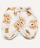 Halemons Muslin Woven Bear Printed Pants - White