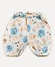 Halemons Muslin Woven Animals Printed Pants - White