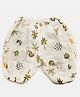 Halemons Muslin Woven Tropical Theme Printed Pants - Off White