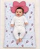 Fabrify 100% soft Muslin New Born Baby Pillow Mattress, Godari ,Crib Sheet, Bedding Set ,Godadi Baby Mattress pack of 1