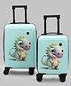 Polo Class 16 Inch & 20 Inch Kids Trolley Bag Set of 2 | Polycarbonate Hard Shell Luggage | Lightweight Waterproof Travel Suitcase - Sea Green