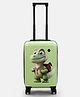 Polo Class Kids Trolley Bag Set of 2 (16 Inch & 20 Inch) | Polycarbonate Hard Shell Luggage | Lightweight Waterproof Travel Suitcase - Green