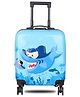 Polo Class 18 Inch Fancy Kids Trolley Bag 4 Wheels | Polycarbonate Hard Shell Luggage | Lightweight Waterproof Travel Suitcase for Boys & Girls | Teal Blue