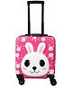 Polo Class 18 Inch Fancy Kids Trolley Bag 4 Wheels | Polycarbonate Hard Shell Luggage | Pink Lightweight Waterproof Travel Suitcase for Boys & Girls - Pink