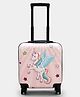 Polo Class 18 Inch Kids Trolley Bag | Polycarbonate Hard Shell Luggage | Lightweight Waterproof Travel Suitcase for Boys & Girls | Pink