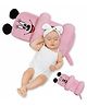Synlark Adjustable Baby Pillow for Newborn, Soft Anti-Roll Support Pillow with Adjustable Side Cushions