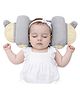 Synlark Adjustable Baby Pillow for Newborn, Soft Anti-Roll Support Pillow with Adjustable Side Cushions