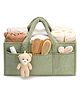 Teri Beri Baby Diaper Caddy Organizer with Handle, Boy & Girl Shower Gift Basket, Portable Diaper Storage Basket Bin for Wipes, Newborn Baby Essentials Registry Search Must Haves, Car Caddy Organizer
