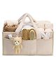 Teri Beri Baby Diaper Caddy Organizer with Handle, Boy & Girl Shower Gift Basket, Portable Diaper Storage Basket Bin for Wipes, Newborn Baby Essentials Registry Search Must Haves, Car Caddy Organizer