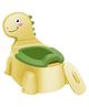 Teri Beri Potty Training Toilet Toddler Potty Chair Kids Boys Girls Dinosaur Animal Comfortable Potties Training Seat for Childrens Ages 1-3 Portable Baby Toilets with Lid Back Easy to Clean Potty Trainer (Yellow)