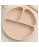 Teri Beri Toddler Plates, Silicone Divided Suction Plate for Babies, BPA-Free 100% Food-Grade Silicone Unbreakable Baby Plate