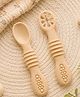 Teri Beri Silicone Baby Spoons for Baby Led Weaning, First Stage Baby Toddler Self Feeding Utensils 6+ Months