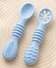 Teri Beri Silicone Baby Spoons for Baby Led Weaning, First Stage Baby Toddler Self Feeding Utensils 6+ Months