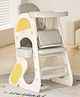 TINSY Multifunction Dining Chair | Contemporary Design | Reinforced Seat Base | Easy-Care Finish | Comfortable Seating | Lightweight | Stable Chair | Modern Look | Yellow