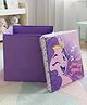 Kudos Kids My l Little Pony Print Foldable Kids Storage Box | Non-Woven Fabric Toy Storage Basket | Multipurpose Clothes & Laundry Organizer with Lid (Purple)