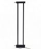 Baybee Safety Gate Extension 10cm | Baby Gate Extender for Kids & Pets | Tool-Free Pressure Fit | Dual Side Compatible Extension for Doorways, Stairs & Hallways (Black)