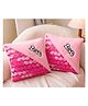 Tickles 2 Pcs Cute Love Plush Soft Stuffed Dcor Toy for Boys & Girls Gift - PInk