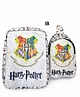 Echo Boomers School Backpack & Crossbody Sling Bag Set for Kids | Lightweight, Premium Fabric, Smooth Zippers & Adjustable Strap Height 12 inches -White