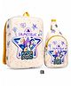 Echo 8 inches Boomers School Backpack & Crossbody Sling Bag Set for Kids | Lightweight, Premium Fabric, Smooth Zippers & Adjustable Strap
