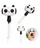 MANAKI ENTERPRISE Cute Cartoon Hammer Choo Choo Panda Keychain With Sound For Kids, Shake Left Right Musical Beep Hammer Toy, Soft Grip Cartoon Handheld Sensory Keychain For Babies & Toddlers