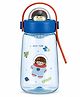 MANAKI ENTERPRISE Duck Rabbit Cute Girl Dreams While Space Girl Holds A Water Bottle 600 ml Water Bottle (Set of 1, Multicolor)