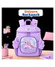 MANAKI ENTERPRISE 12 Inches 3D Unicorn Glitter Large Capacity School Backpack Lightweight Kids School Bag, Waterproof Student Backpack for Kindergarten, Preschool, Travel, Picnic & Daily Use Purple