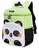 MANAKI ENTERPRISE 10 Inches Panda Face Backpack for Kids, Cute Toddler School Backpack for Girls & Boys, 30 cm Preschool Daypack, Casual Shoulder Bag for Kindergarten, Nursery, Travel & Picnic (Green)