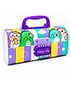 MANAKI ENTERPRISE Kids Password Lock Pencil Box with Handle | Portable Stationery Storage Organizer | Multipurpose School Supply Case